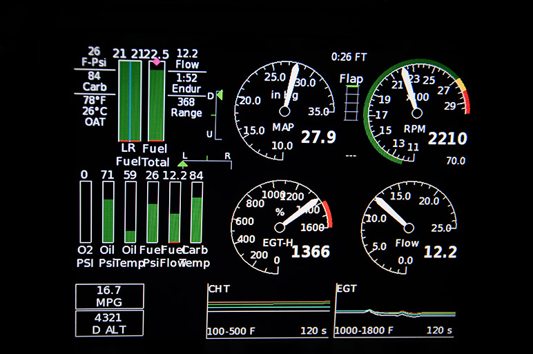 2010.08.20_-_RV-8_-_Performace_Testing_(5)_-_2210_RPM_-_27.9_MP_-_12.2_GPH_-_78_F_-_2350_FT_-_213_MPH_True_-_200_MPH_Indicated_-_204_MPH_GPS.jpg