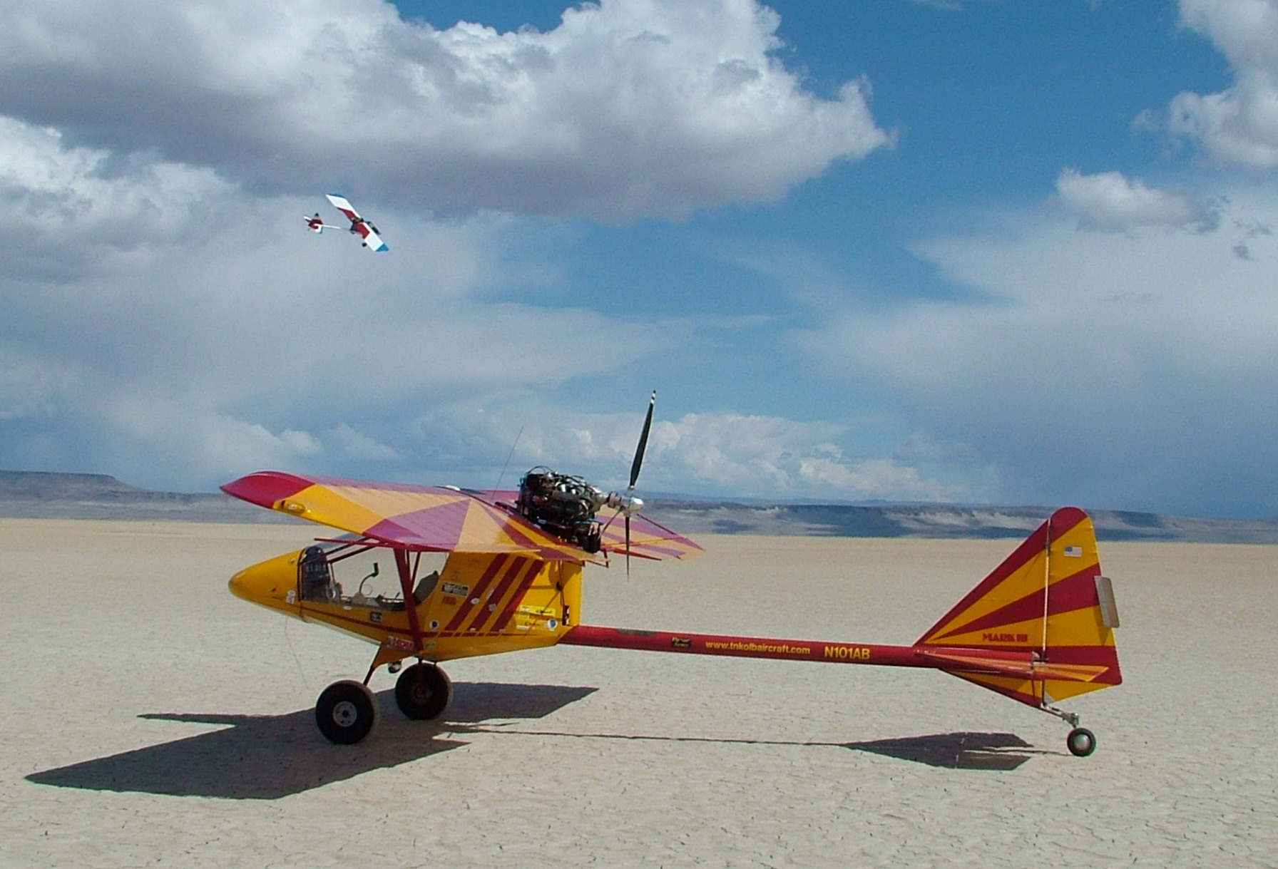 John W over Miss P'fer, Alvord Dry Lake, Or.jpg