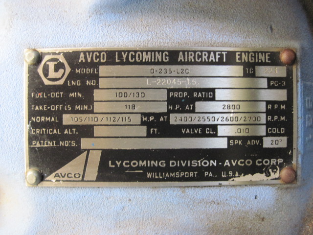 Lycoming 0-235  L2C 012.jpg
